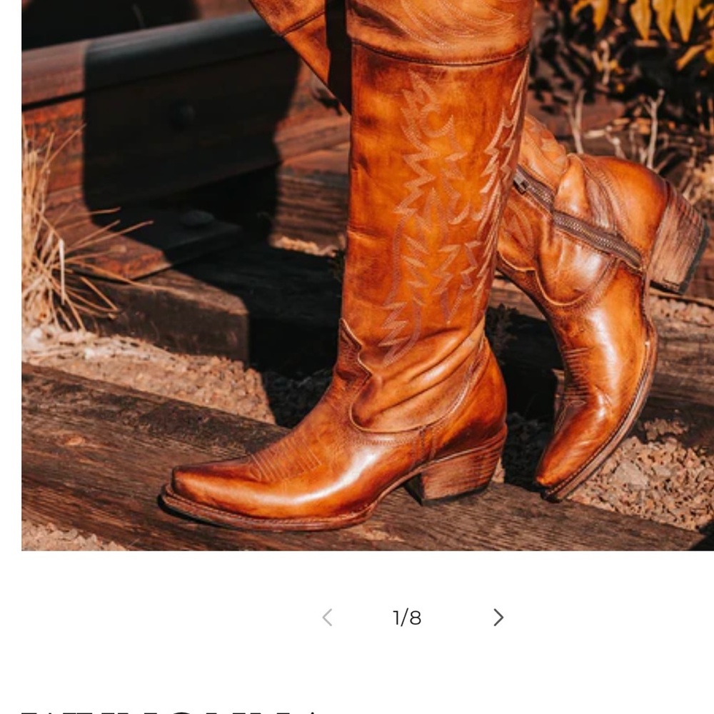 Brand new, never worn, never out of packaging, Freebird Wynonna boots size 8.